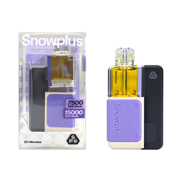 Snowplus Building Blocks Vape Pen & Pod Kit – 15,000 Puffs Modular Magnetic E-Cigarette Set with Rechargeable Battery & Flavor Pods