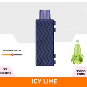 RELX Creator Magnetic Building Block Vape – Lime Ice, Up to 35,000 Puffs
