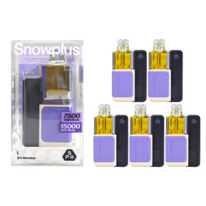 5 Snowplus Building Blocks Vape Pen & Pod Set (5-Pack) – Ice Pops Flavour, 15,000 Puffs