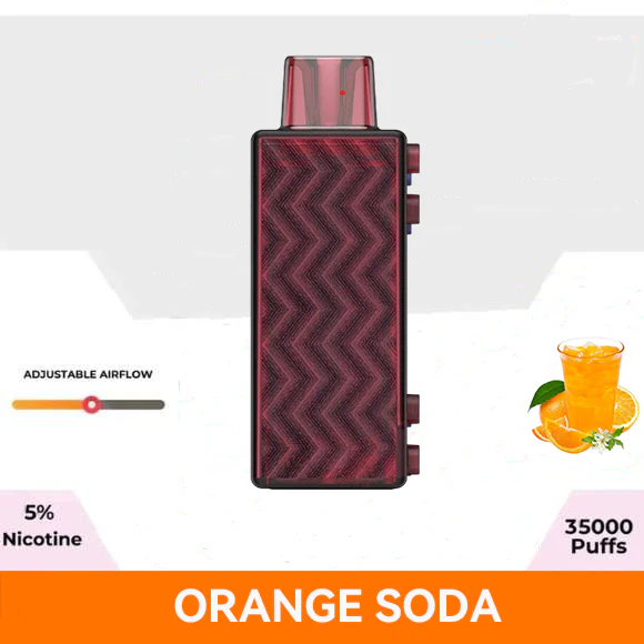 RELX Creator Magnetic Building Block Vape – Orange Soda, Up to 35,000 Puffs
