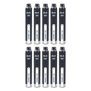 QUIK Mint Disposable Vape (10-Pack) – Coconut Ice Flavour, Up to 5,000 Puffs