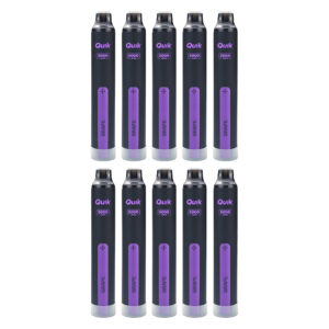 QUIK Mint Disposable Vape (10-Pack) – Grape , Up to 5,000 Puffs