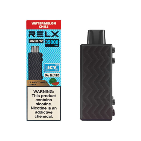 西瓜 RELX Creator Magnetic Building Block Vape – Watermelon, Up to 35,000 Puffs