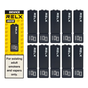 RELX Creator Magnetic Building Block Vape Pen (10-Pack) – Super Capacity, Multiple Flavors