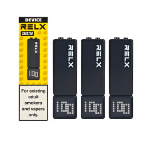 RELX Creator Magnetic Building Block Vape Pen (3-Pack) – Super Capacity, Multiple Flavors