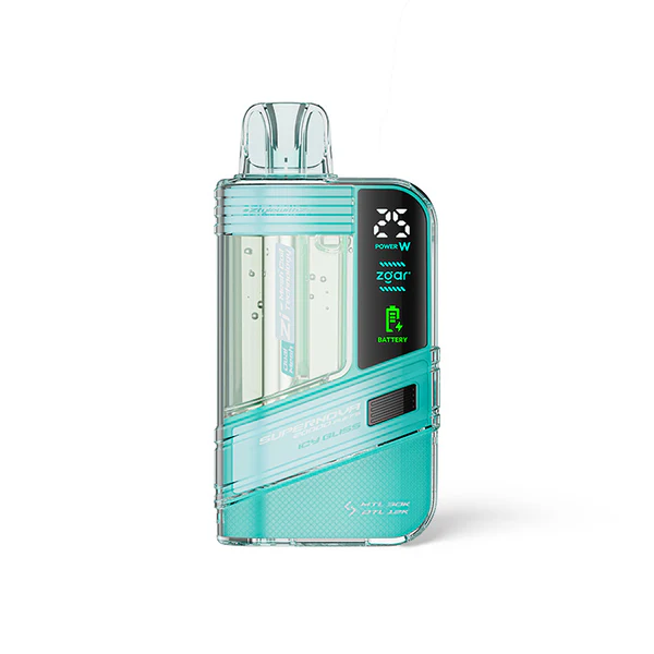 Zgar Supernova 20,000 Puffs Disposable Vape – Smart LED Display & Adjustable Airflow